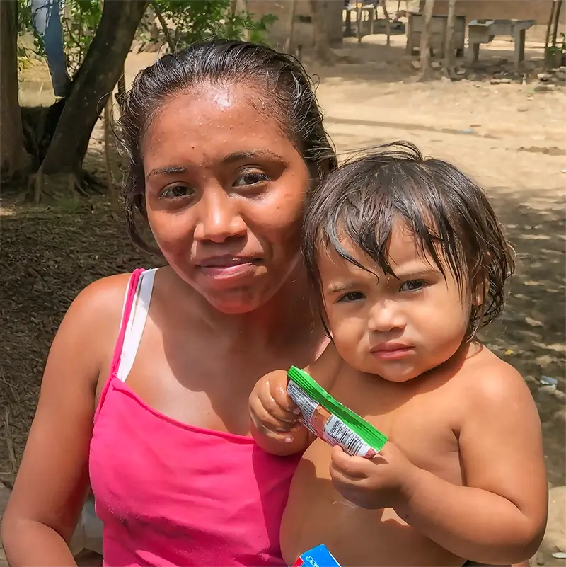 Nicaraguan mother and child