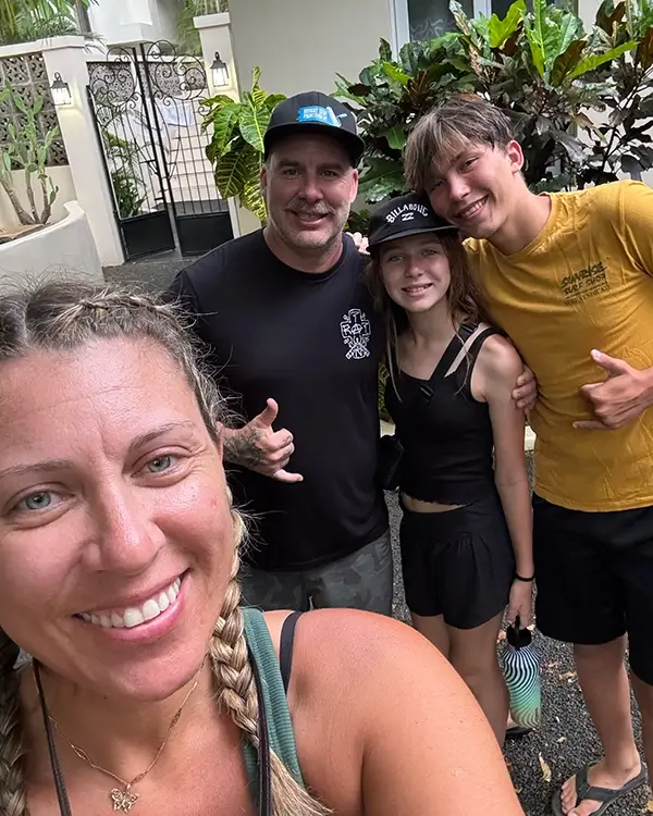 S3-Ministry-Family S3 Founders JT & Ashley Rhodes with their children in Nicaragua